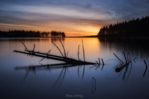 Lever de soleil au lac Servières © Rafael Coutinho